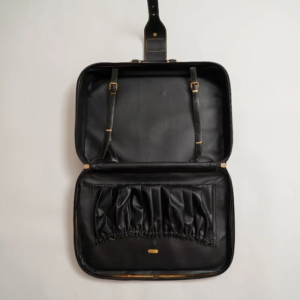 Fendi 1970's Monogram-Print Suitcase